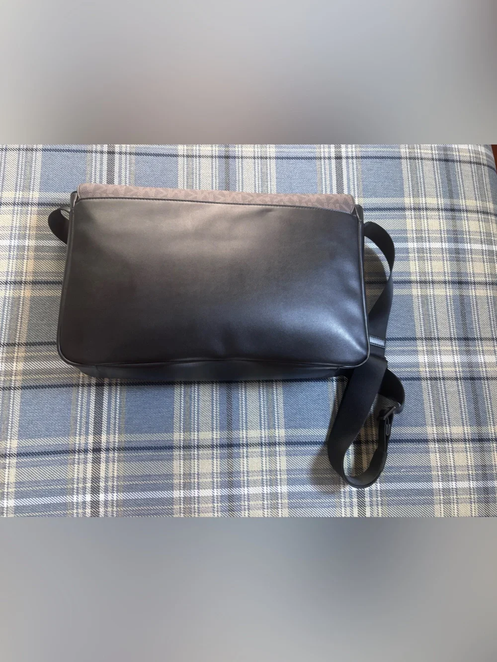 Michael Kors Brown MK Logo Messenger Bag